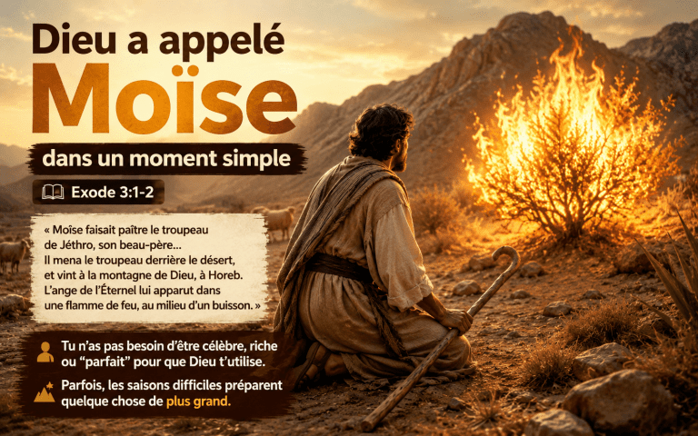 moise et le buisson ardent